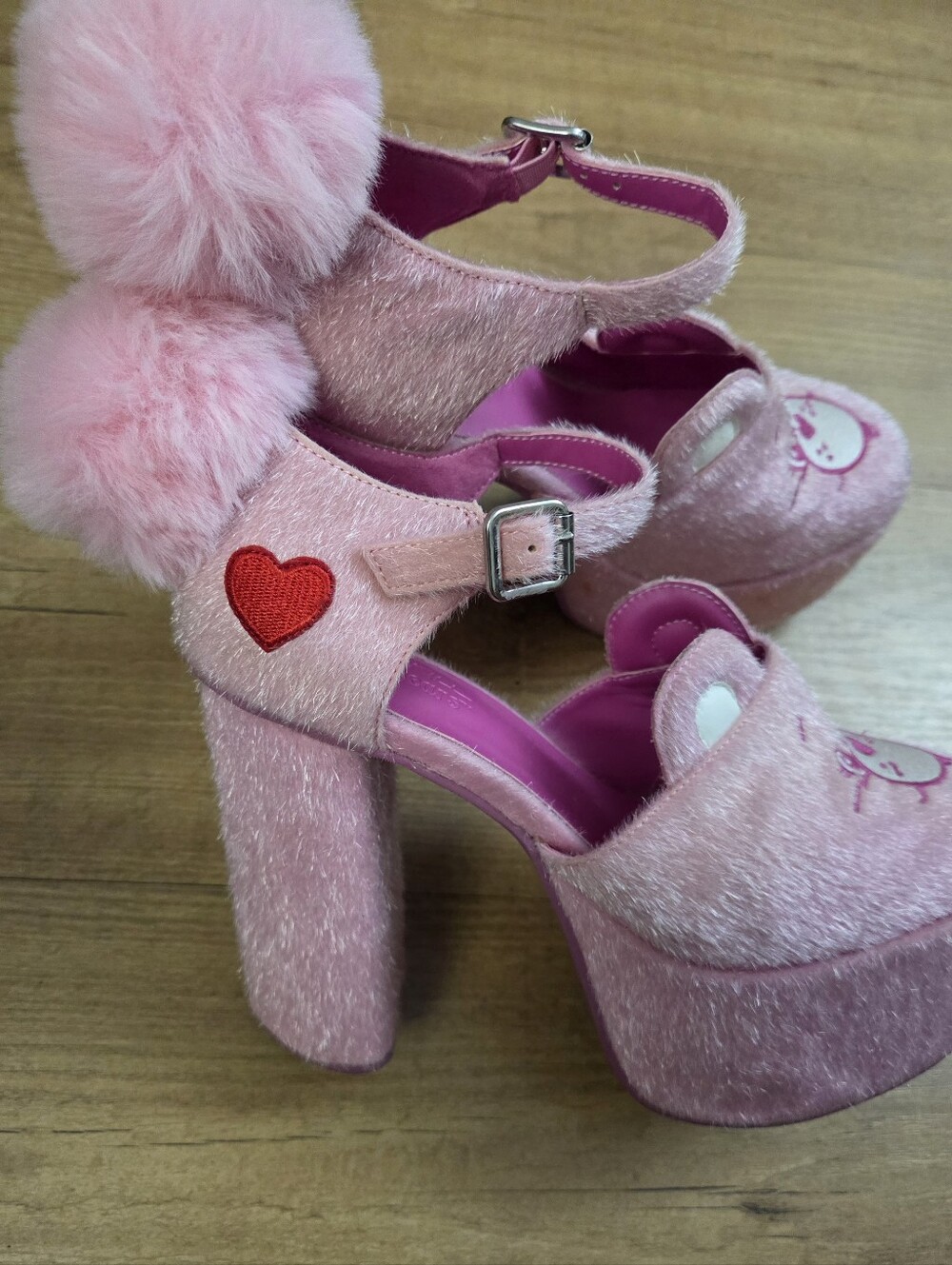 Dolls Kill x Care Bears Ball Of Fluff Platforms - Picture 6 of 12